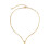 Cadena de serpiente Cadena clavicular Oro 3