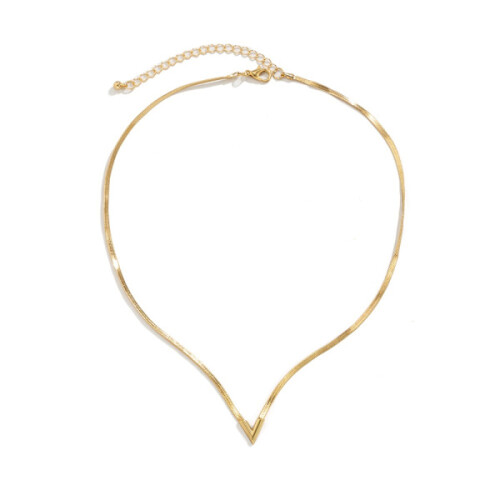 Cadena de serpiente Cadena clavicular Oro 2