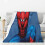 Blaincéad Lomra Spider-Man Braincéad Caithimh Thar a Bhog Cluthar, Gnéithe Leapa do Pháistí - Thar a Bhog 50"X40" 1
