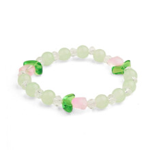 Elegantes, kurvenreiches Tulpenarmband, verstellbar, neu, Damenschmuck W8Y2