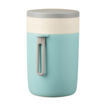 Black Friday Angebote: Viflosae Isolierte Wasserflasche, Edelstahlbecher 304 mit Deckel und Löffel, großes Fassungsvermögen für Milch, Porridge,