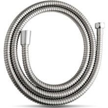 Set van 2 roestvrijstalen doucheslangen van 499 cm (198 inch) met messing moeren, geschikt voor handdouches voor het wassen en reinigen van