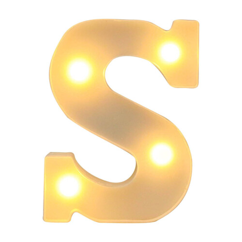 Blateno LED Marquee Letters, 26 φωτεινές πινακίδες με το αλφάβητο, με μπαταρία για νυχτερινό 1