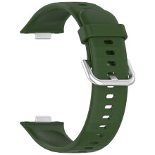 Schweißfestes Silikon-Sportarmband in Unifarben mit praktischer Verstellbarkeit und breiter Kompatibilität, kompatibel mit Smartwatches