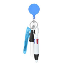 Stylo-badge Abbraccia pour infirmière, porte-badge rétractable, cadeau multifonctionnel portable pour la Journée des infirmières, clip pour