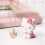 Hello Kitty50th Series - Κολιέ Hello Kitty με κρύσταλλα και ζιργκόν, καρτούν, χαριτωμένο και γλυκό 7