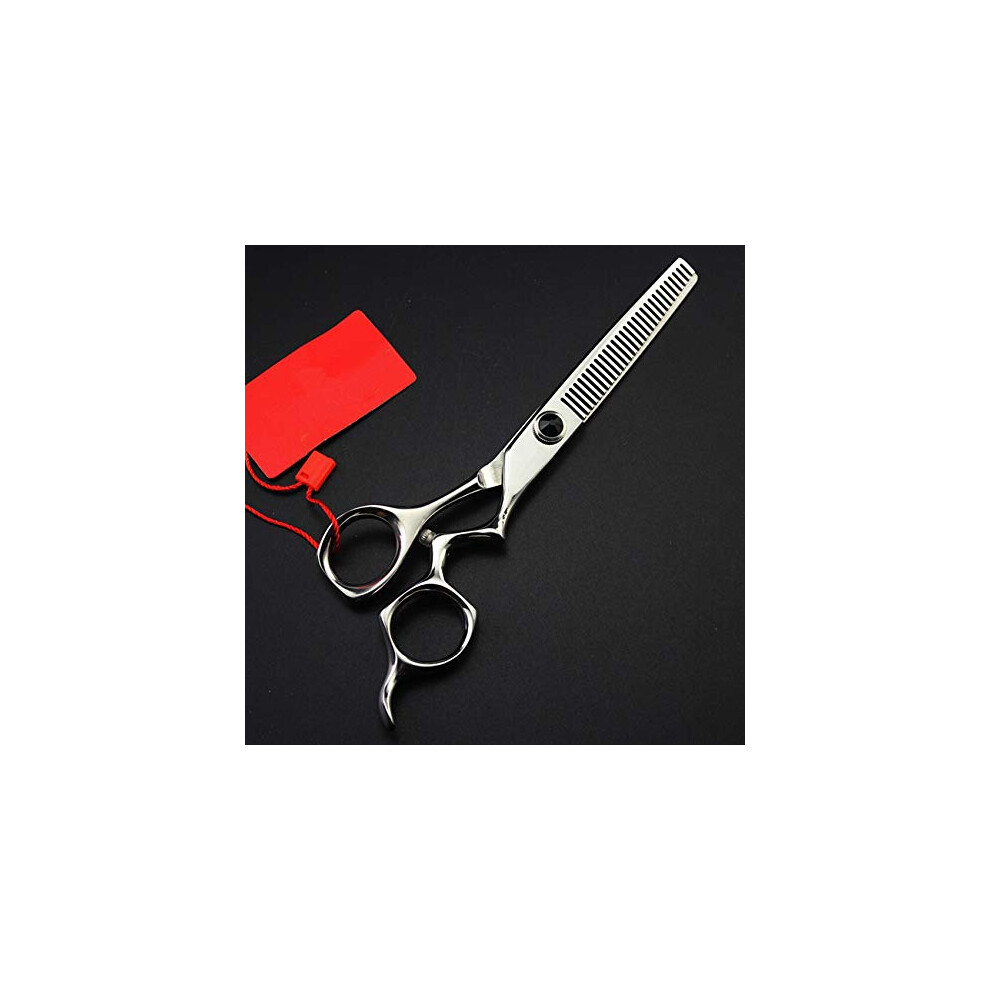 Professional Hair Cutting Scissors 6 Inch with Ergonomic NonSlip Handle and Precision Thinning Shears