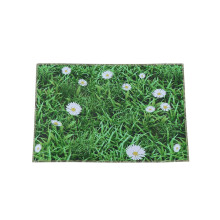Tapis de sol antidérapant Fresh Style, motif fleurs et herbe, pour cuisine, salon et maison (40 x 60 cm)