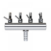 Accesorii pentru pompe de acvariu cu 2-10 căi, manetă de control al debitului de aer, distribuitor, divizor