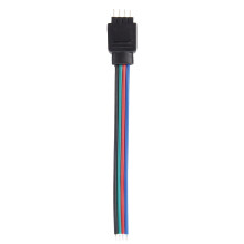 5 Pcs RGB LED Flexible Strips 4 Pin Male Connector Cable