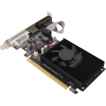GT730 grafische kaart, 1 GB DDR3 64-bits PCI Express 2.0 x 16 grafische kaart met stille koelventilator.