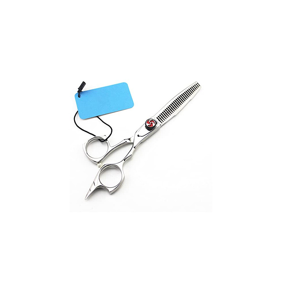 Hair Cutting Scissors 5.5 Inch Japanese Stainless Steel Thinning Shears for Barber Salon Use