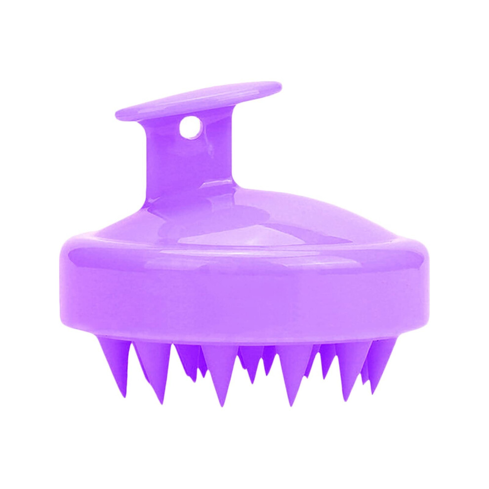 Scalp Massage Brush Silicone Shampoo Scalp Brush with Ergonomic Grip for Shower and Hair Care