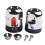 Thermostatic Shower Handle Set of 2 Chrome ABS Control Knobs for Mixer Bath Taps 1