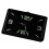 Mini Digital Car Clock Quartz Night Glow Display for Dashboard Use, 1.7' Metal 1