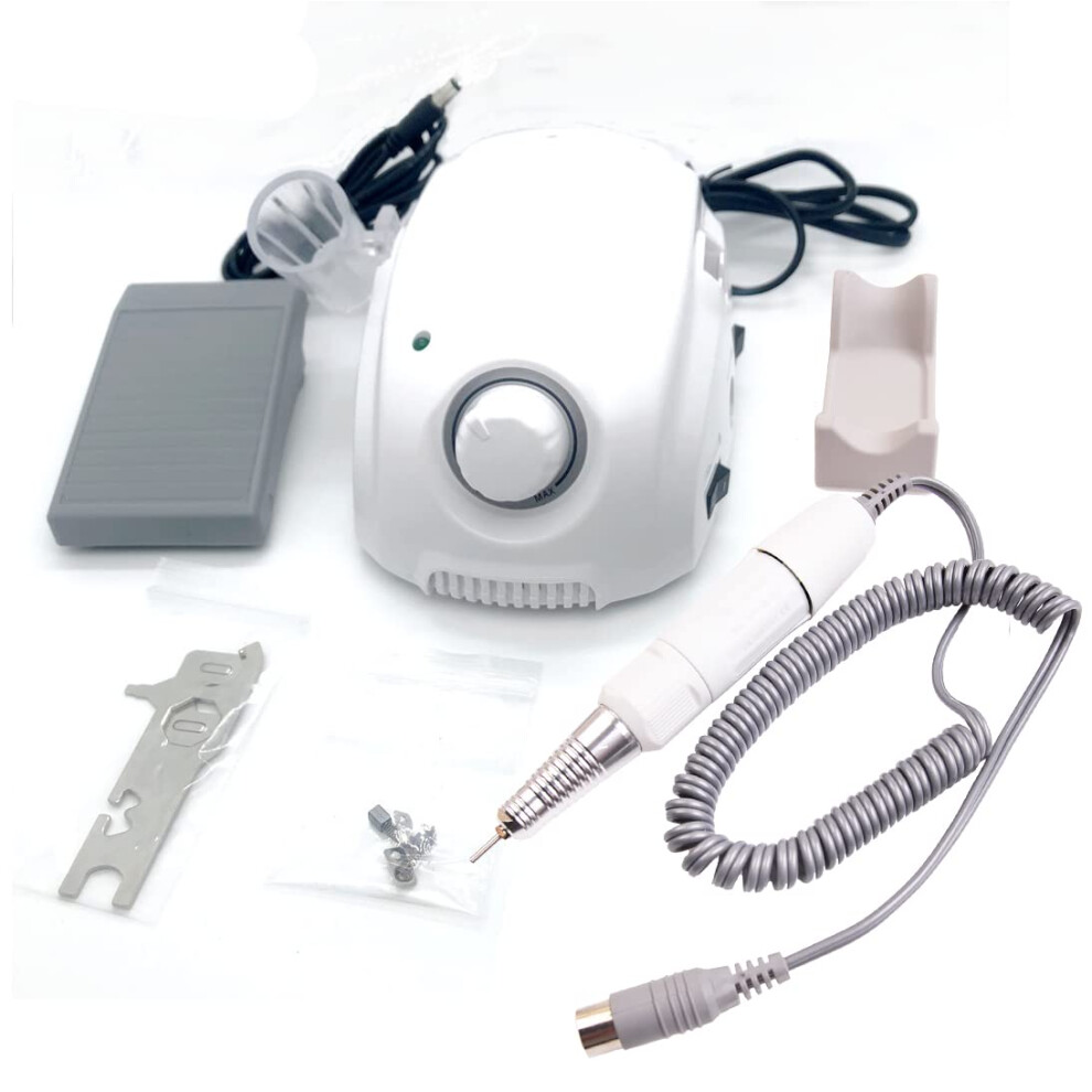 Electric Nail Drill with 2.35mm Handpiece, Precise Nail Shaping, Professional Manicure Pedicure Set