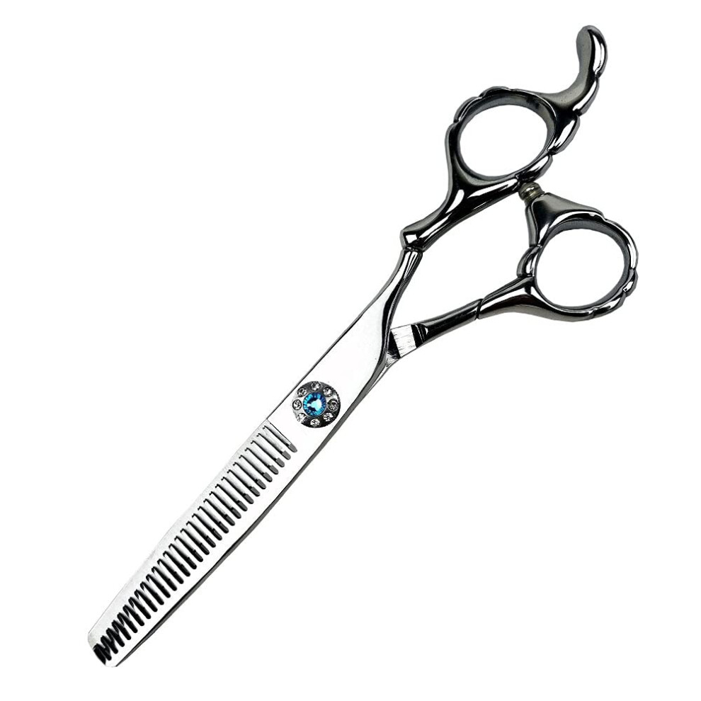 Black 6 Inch Hair Cutting Scissors Â Japanese Steel Professional Hairdressing Shears For Salon