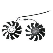 HA8010H12F-Z75MM2Pin GTX1050Ti GPU-Kühler mit Doppellüfter für Geforce GTX1050Ti GTX-1050-Ti-4GT-OC (2 Stück)