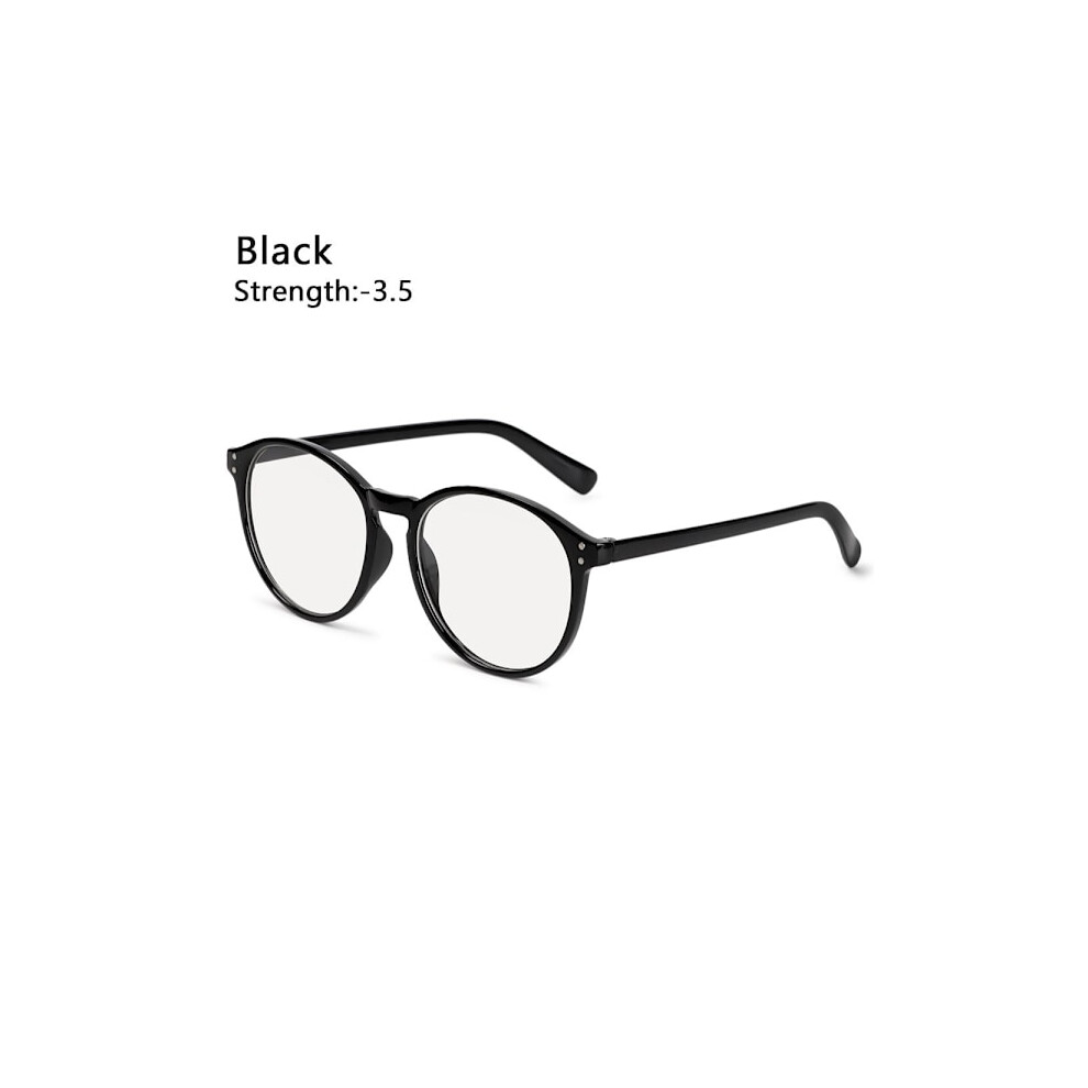 Black -1.0~-4.0 Myopia Glasses Glasses Strength 3.50 Strength 3.50-Strength 3.50