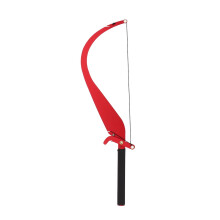 Regla de marcador de línea, herramienta de medición de simetría para moldear cejas Dekaim, regla de marcador de línea para tatuaje de cejas(rojo)