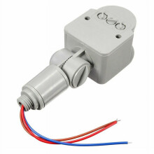 180-LED-Außenwandleuchte mit Infrarot-PIR-Bewegungsmelder (110–220 V) J4L5, CS N5P8