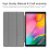 Δερμάτινη θήκη, συμβατή με Samsung Galaxy Tab A10.1 (2019), μαύρη 7