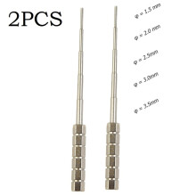 2 Stück Edelstahl-Mikrodrahtwickelstangen, Drahtwickelvorrichtung 1,5 mm–3,5 mm