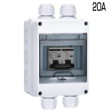 Boîtier de déconnexion PV, disjoncteur 440 V CC, interrupteur d'isolement pour système solaire 6-125 A