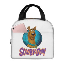 Scooby-Doo-Lunchtasche, niedliche isolierte Lunchtasche, wiederverwendbare Kühltasche für Picknicks, Reisen und Outdoor-Aktivitäten