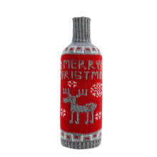 Bouteille de vin tricotée Yakbaofuo pour Noël : sublimez votre ambiance des fêtes !