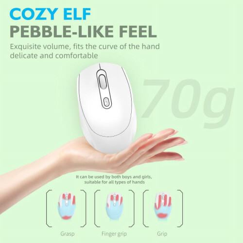 Rechargeable Bluetooth~compatible Wireless Mouse2.4G Optical Mice with USB RGB1600DPI Mouse for Computer Laptop PC Mute Mause 2