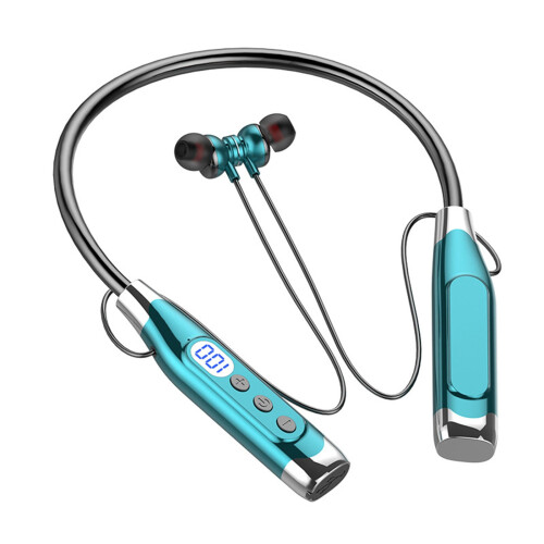 Ακουστικά Bluetooth VALSEEL με ζώνη λαιμού, ασύρματα ακουστικά λαιμού με μεγάλη διάρκεια