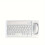Wireless Rechargeable Keyboard & Mouse Combo, Portable Set compatible with iPhone, iPad, Samsung Tablet, Android, Windows 1