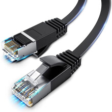 Cat6 Ethernet-kabel, 0,9 m/1,8 m/3 m/4 m/6 m/6 m/9 m/15 m/30 m/150 m/30 m flat høyhastighets internett- og nettverkskabel, RJ45