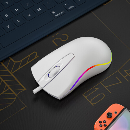 Crack X6 gaming mouse E-sports computer office macro programming mouse Ergonomic mouse wired mouse