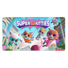 Super Kitties Muismat Gaming Muismat Grote Muismat Antislip Rubberen Muismat voor Werk, Gaming, Kantoor 15,8 x 29,5 inch