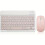 Wireless Rechargeable Keyboard & Mouse Combo, Portable Set compatible with iPhone, iPad, Samsung Tablet, Android, Windows 5