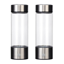 Générateur d'eau hydrogénée portable 2 x 450 ml, mode 3 minutes, haute concentration