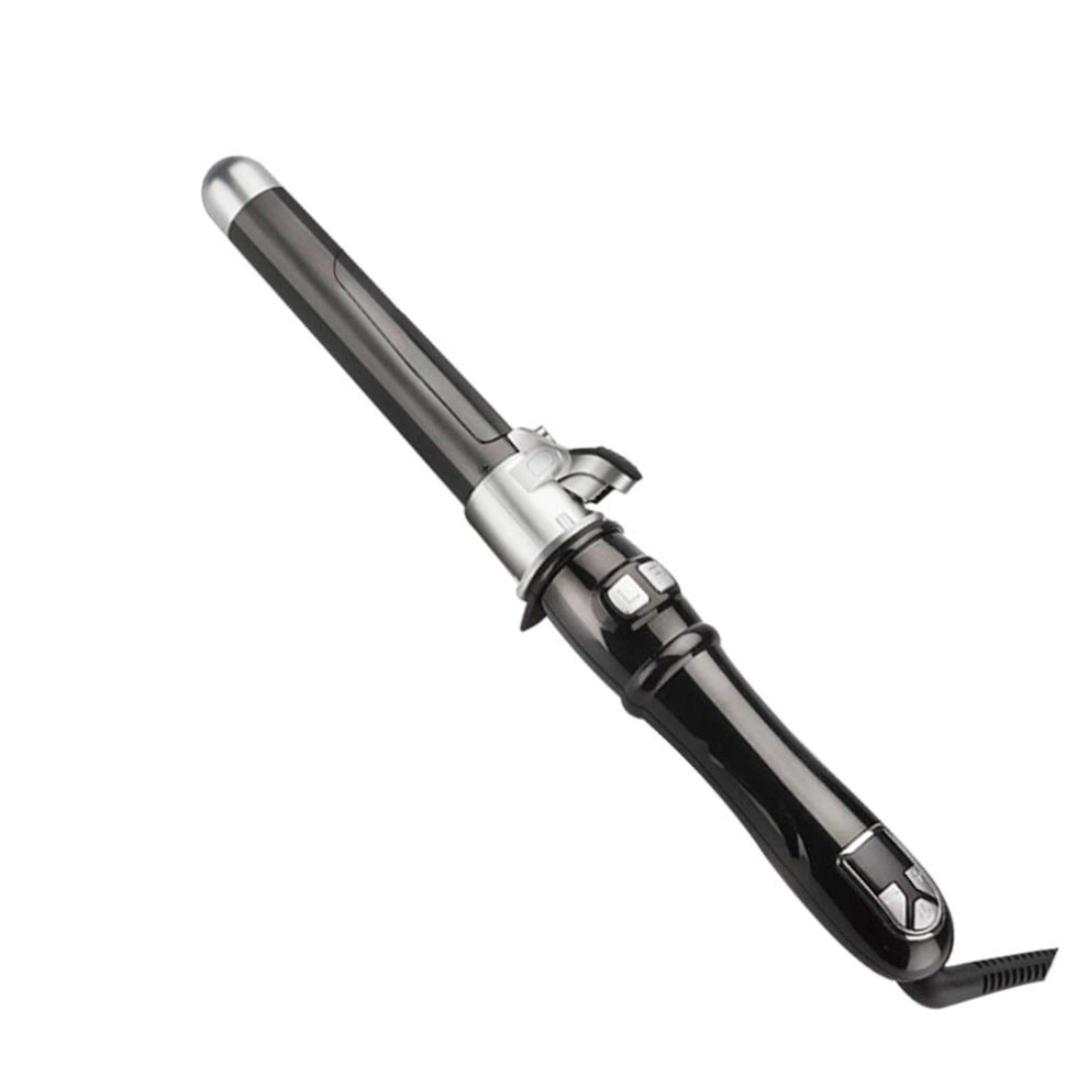Professional Ceramic Hair Curling Iron with Adjustable Temperature, Ionic 2 in 1 Straightener