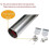 Roller Blind Fitting Kit Heavy Duty Brackets for 28mm 32mm Tubes White Easy DIY Installation 3