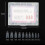 120PCS Diamond Pattern Polygel Nail Forms, Reusable Dual Forms for Acrylic Nail Extensions, 12 Sizes 2