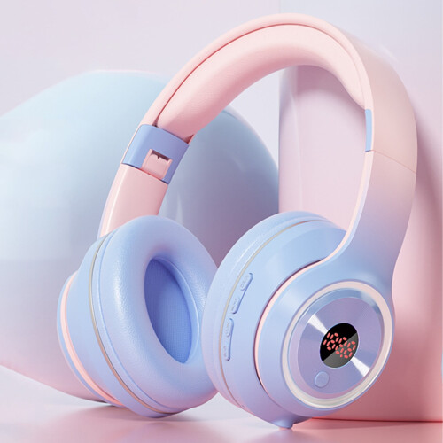 Ασύρματα ακουστικά Jacenvly Bluetooth5.2ANC, Over-Ear με μικρόφωνο, ήχος Hi-Fi, βαθιά μπάσα, μαλακά