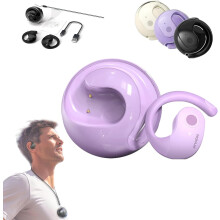 Bluetooth sluchátka s umělou inteligencí pro snadné překlady ~ bezproblémové konverzace v 75 jazycích. Kompatibilní s překladačem