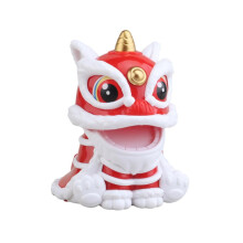 Fnyoxu Car Lucky Nodding Ornaments Car Decoration Slavnostní lvi Ornaments Play Gift