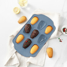 Molde para pastel de chocolate Lmueinov de 9 piezas, bandeja para hornear antiadherente para galletas, resistente a altas temperaturas y fácil de
