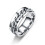 Antistressring med flasköppningsfunktion silver 20,7 mm Silver S 1