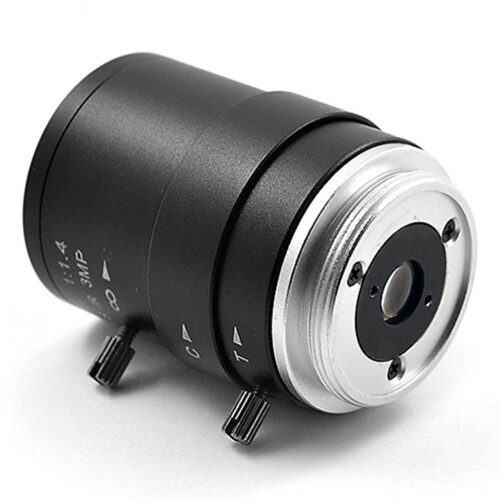 Φακός κάμερας CCTV HD 3MP2.812mm Varifocal Χειροκίνητο ζουμ Focus Mount για βιομηχανικές κάμερες 1