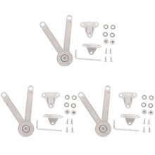 3 Sets Soft Close Cabinet Hinge Drop Down Hinge For Kitchen Wardrobe Toy Chamber