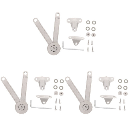 3 Sets Soft Close Cabinet Hinge Drop Down Hinge For Kitchen Wardrobe Toy Chamber