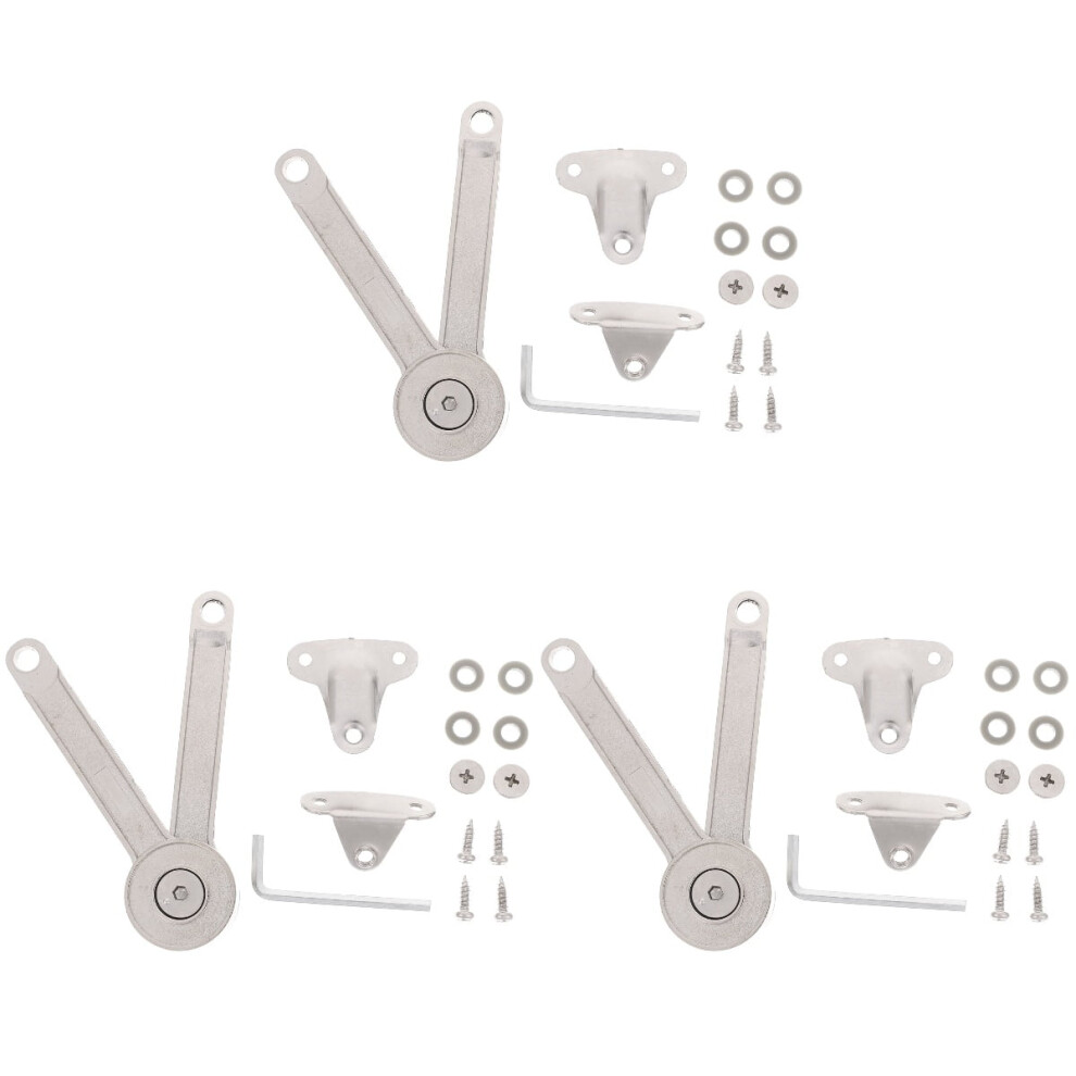 3 Sets Soft Close Cabinet Hinge Drop Down Hinge For Kitchen Wardrobe Toy Chamber 9773935611559